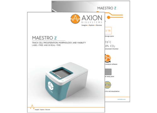 Maestro Z - Brochure | Axion Biosystems